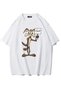 Unisex Oversize Wile Crap T-Shirt (White)