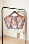 Shoe Basket Artistic Watercolor Floral Pattern Chiffon Shoulder Shawl | Collar Scarf