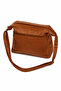 Women's Washing Leather Shoulder Bag Multi-Compartment Women's Bag with Cross Strap Cross Strap - 8