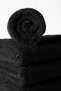Set of 6 Black 50X90 cm Towels |   100% Cotton Hotel Towel |   Suitable for Hairdressers, Spa, and Professional Use - 3