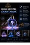 Astronaut Design Luminous Crystal Keychain Color Changing Led Keychain
