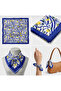 Lemon Pattern Banada Scarf 50*50 cm - 3