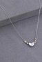316 L Stainless Steel - Anti-Allergic - Non-Tarnish - Steel Chain - Steel Small Size Heart - Design Necklace