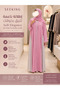 Soft Gulf Abaya with Sophisticated Feminine Embroidery – Lightweight and Comfortable Fabric with Matching Khimar