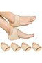 Gel Heel Cushion Pads for Heel Pain Relief | Silicone Heel Inserts for Plantar Fasciitis, Heel Spurs & Achilles Support | Unisex Comfort Shoe Insoles for Men & Women (Large, Pair of 1) - 3