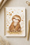Cozy Friends A5 Premium Spiral Notebook 90Gr Lined + Sticker