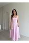 Lavoi̇r Belted Midi Dress 5480 - Pink - 2