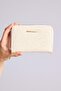 Women's Faux Leather Knitted Textured Wallet H6784Axns