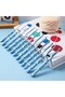 Bee and Daisy Patterned Crochet Set of 12 – Ergonomic Crochet Hooks and Accessories Fully Equipped with a Bag for Knitting - 6