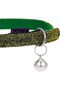 Cat Collar Disco, Green XSmall - 4