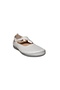 Li̇na Women's Genuine Leather Laceless Summer Comfortable Ballet Shoes Beige - 2
