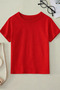 Boy's Printed T-Shirt 100% Cotton Oversize Comfortable Fit Cute Biker Teddy Bear Patterned T-Shirt - 5