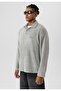 Oversize Sweatshirt with Text Detail - 2