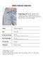 Women's Denim Color 4S6-3 Mega Baggy Fit Belt Detailed Loose Fit Denim Jeans - 7