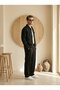 Diagonel Fabric Lined Pocketed Jacket & Baggy Trousers Set 16109/220275 - 3