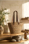 Liva Series Handmade Natural Wicker Shoulder Bag |   Nordic Design - 2