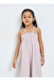 Girls Striped Smocked Wide Leg Jumpsuit - 3