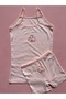 Girl's Cotton Modal Camisole Set of 6 with String Straps Undershirt and Shorts Set - 8
