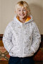 Girl's Printed Long Coat 1-5 Years Old - 422502