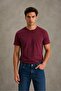 Men's Slim Fit Lycra Body-Fitting Soft Textured Crew Neck T-Shirt - 7