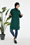 Women's Daily Oversize High-Necked Hijab Sweat Tunic - 3