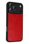 Ilkeshop iPhone 17 Pro Aras Leather Cover (211348) - Red - 3
