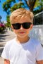 Uv400 Protected Children's Wayfarer Blue/Smoked Frame New Season Unisex Sunglasses - 4