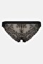 Women 3 Pieces Laser Cut Pull On Lace Briefs, Multicolor - 7