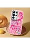 Pink Silicone Case with Shock-Absorbing Camera Protections Compatible with Samsung Galaxy S25 Ultra - 2