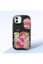 Black Silicone Case Compatible with iPhone 12 Mini with Shock-Absorbing Camera Protections