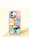 Poco C55 Compatible Shock-Absorbing Camera Protected Pink Silicone Case