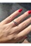 Women's Zircon Stone Heart Model Ring