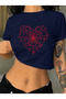 Women's Slim Fit Crop Top 100% Cotton Stylish and Comfortable Look