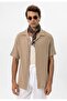 Apaş Collar Square Knitted Men's Shirt - 5