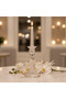 Premium Glass Footed Decorative Candle Holder for Luxury Interior and Event Styling – 18 cm - 2