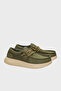 Wally Comf Worn Twill Moccasin Shoes Men's Shoes 45113 - 2