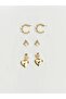 Women's Stone Earring Set of 3 (S6)