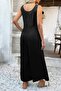 Women's round neck aerobin jumpsuit with bird eye detail and front button closure - 3