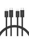2-Pack Braided Usb-C to Lightning Cable, 1.5m, iPhone 14 and Earlier Models, 9. Generation iPad and Ai