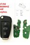 868MHZ not smart 3 BUTTON Flip Key Car Remote Key 868/433 Mhz electronic 8E Chip For Aud Q7 A6 2007 - 6