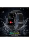 SQ-20 Mini Waterproof Design Smart Watch with AMOLED Display Bluetooth Calling Heart Rate & Fitness Tracking 3 Pair Straps and Charging Cable Designed for Ladies and Gents - 5