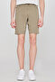 Cotton Slim Fit Tight Fit 5-Pocket Flexible Shorts - 3