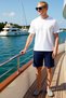 Men's Plus Size Shorts Regular Cut Regular Waist Plain Pattern Knitted Fabric Tubular Leg Summer Sportswear - 3