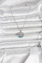 316L Steel Chain Silver Color Zircon Stone Sea Theme Women's Necklace 5886 - Casual, Sports and Classic... - 2