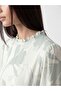Lcwaikiki Classic Ruffled Crew Neck Patterned Dress - 3
