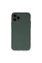 Apple iPhone 11 Pro Case Nano Velvet Silicone - Dark Green