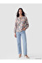Original Tie-Neck Floral Blouse - 2