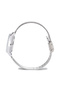 2026 New Simple, Stylish, and Elegant Simulated Steel Strap Metal Women's Wristwatch, Silver - 4