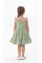 Flower Embroidered Girl's Dress - 4