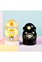 Cute Creative Ton Ton Bucket Portable Plastic Space Bottle for Boys Girls Direct Drinking Plush Cup Big Belly Pack of 2